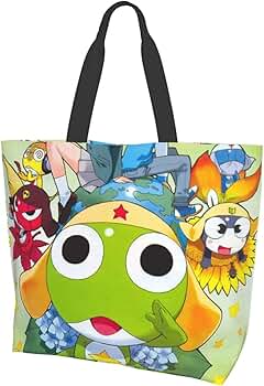 Amazon | [MINIER] ケロロ軍曹 エコバッグ レディーストートバッグ